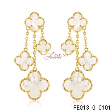 replica van cleef and arpels earrings|van cleef earrings price.